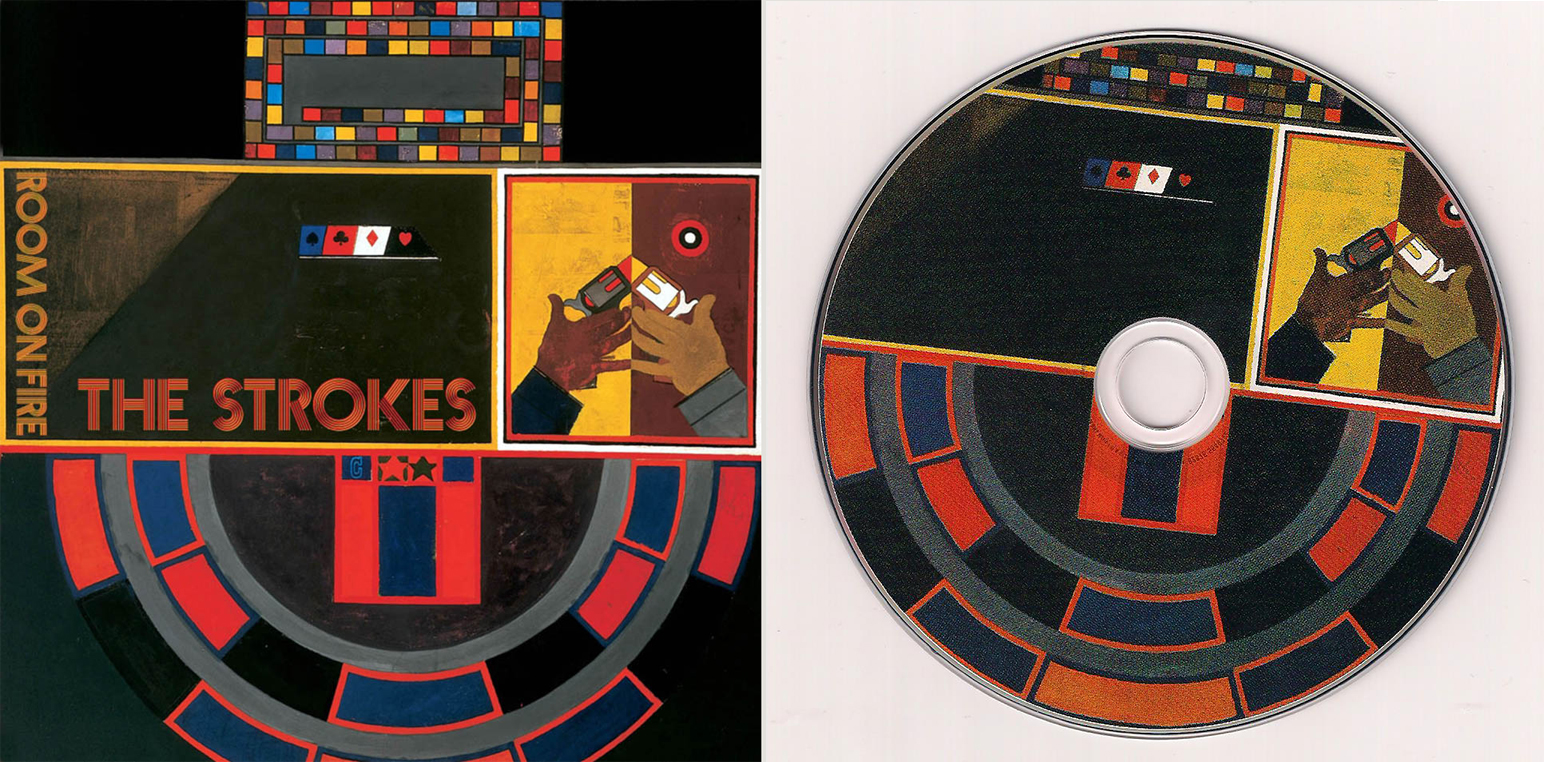 War Game 1961 The Strokes Room On Fire Album Cover 2003
